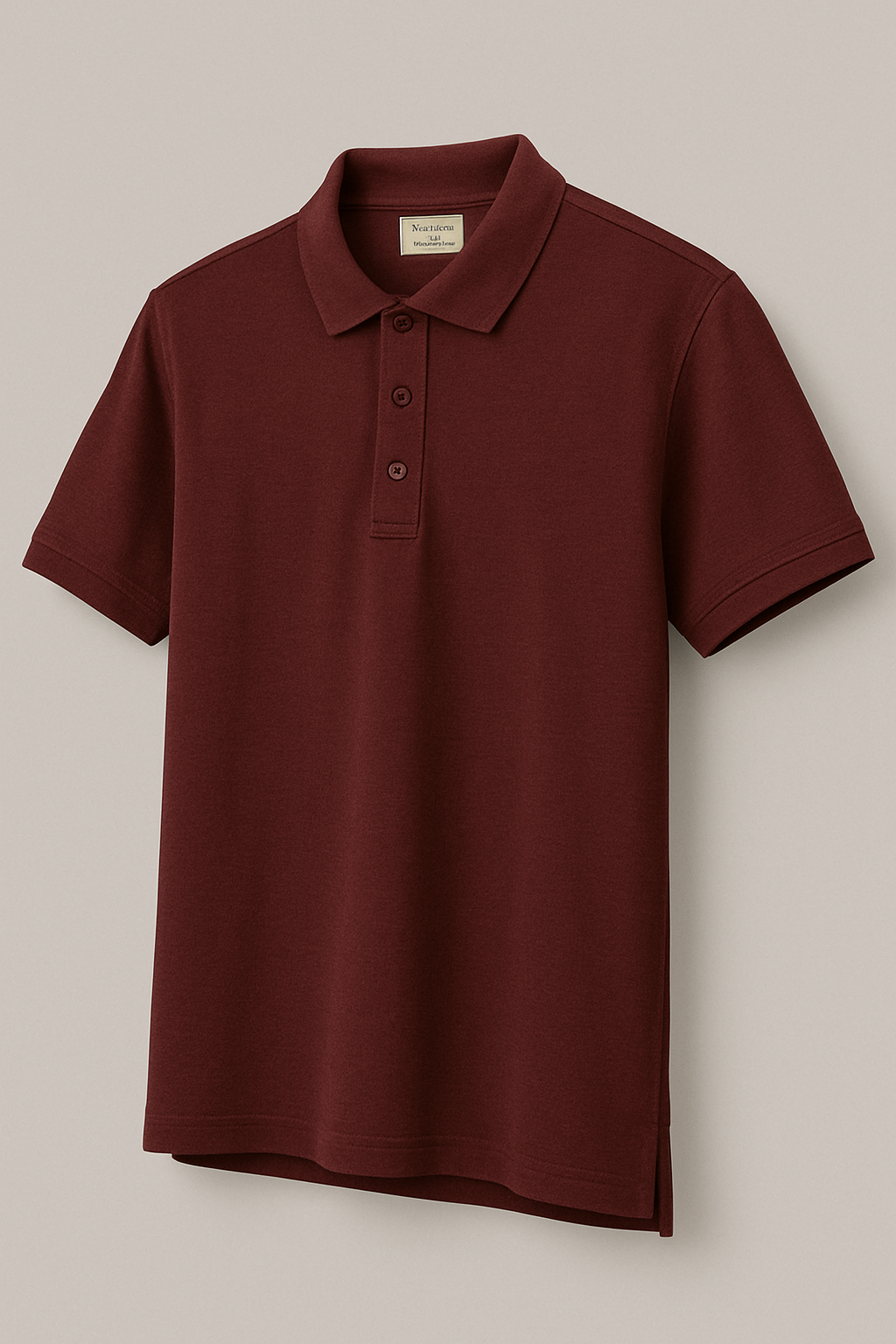 Classic Burgundy Polo Shirt – Divik Fashion