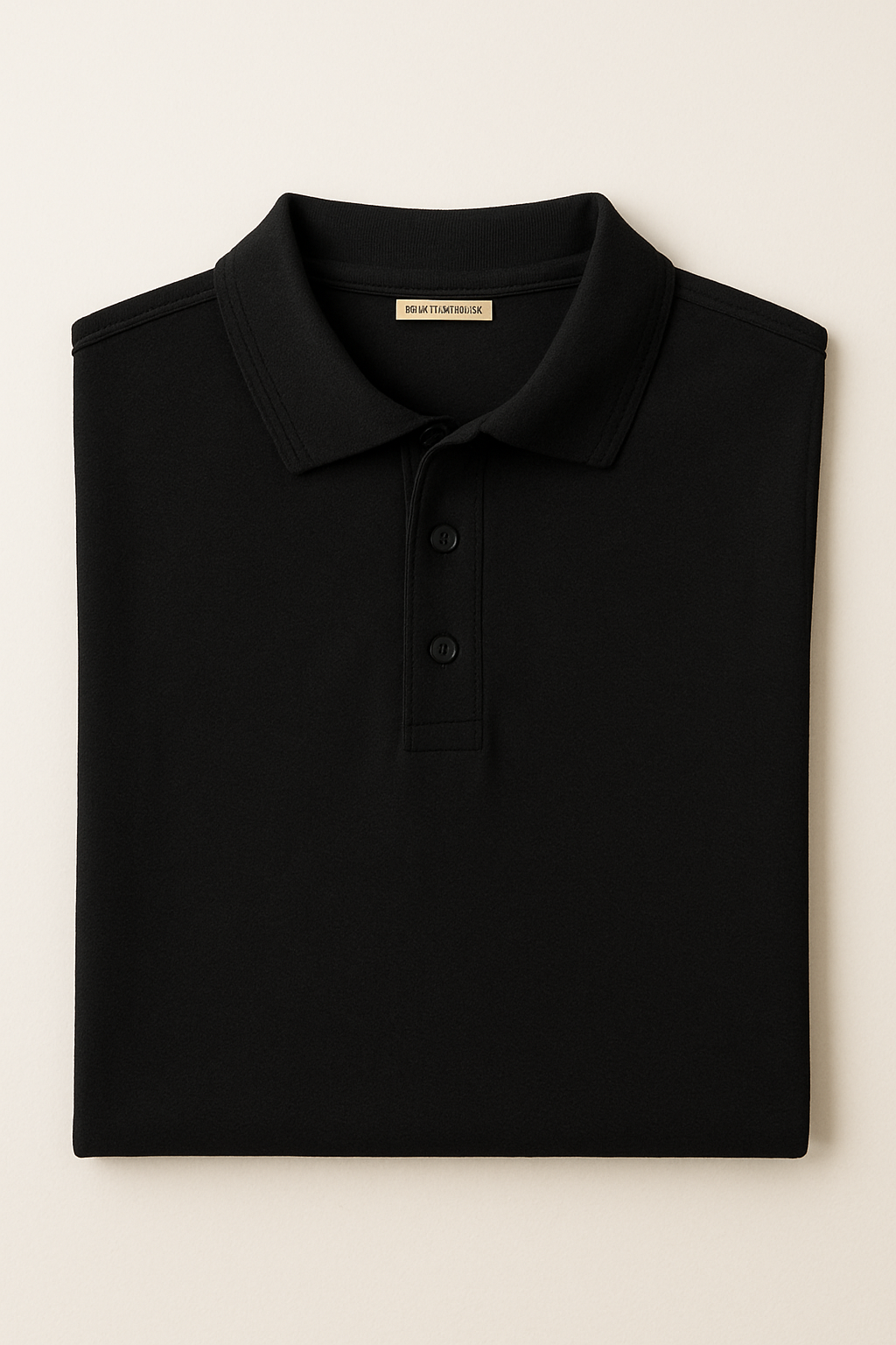 Premium Black Polo T-Shirt for Men – Classic Fit | Breathable Cotton | Everyday Essential | Divik Fashion
